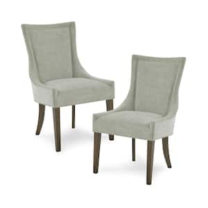 Ultra-Light Green Multi Dining Side Chair Set of 2