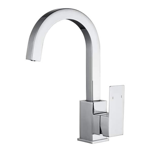 ALEASHA Single Handle Bar Faucet in Chrome