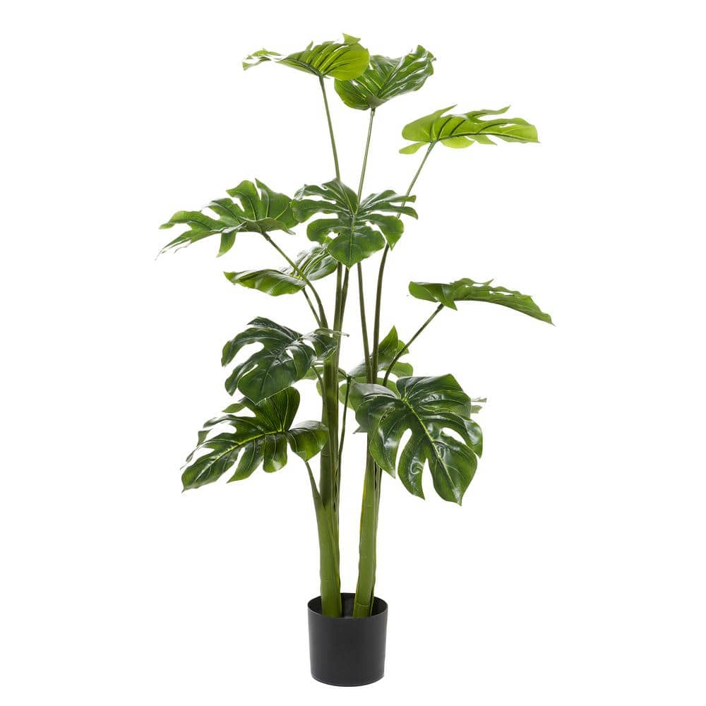 Reviews for Litton Lane 48 in. H Monstera Artificial Plant with ...