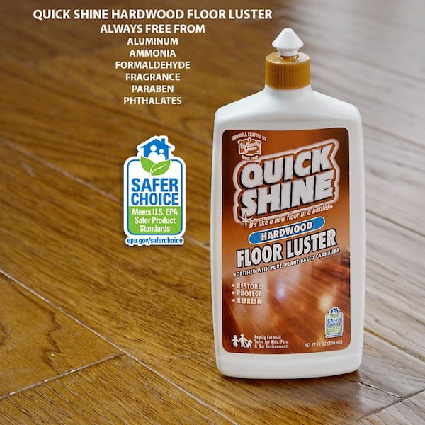 Quick Shine 27 Oz Hardwood Floor, Instant Hardwood Floor