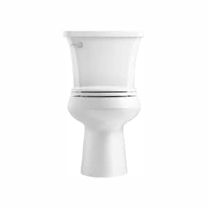 Highline 12 in. Rough In 2-Piece 1.28 GPF Single Flush Round Toilet in White Seat Not Included