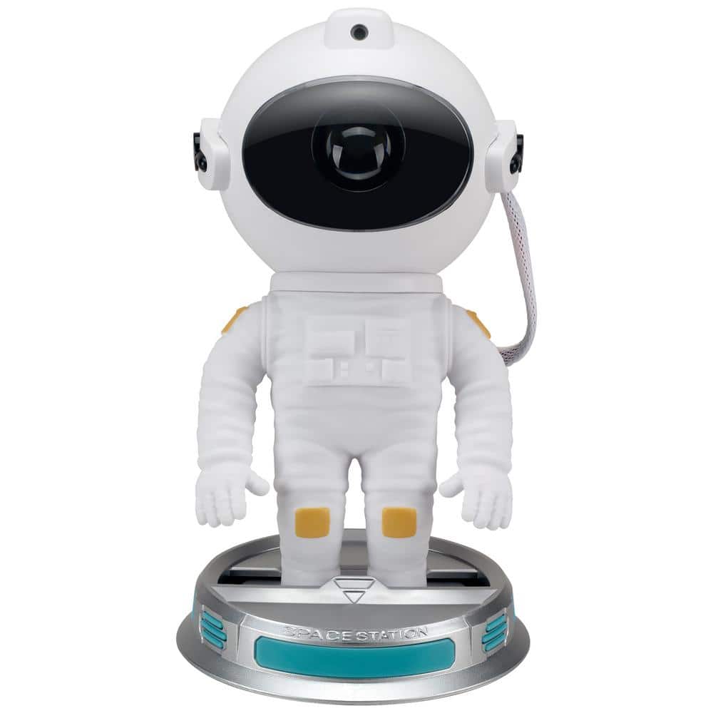 Space Cadet Mini Astronaut Galaxy Projector, Nebula and Green Laser Light, 