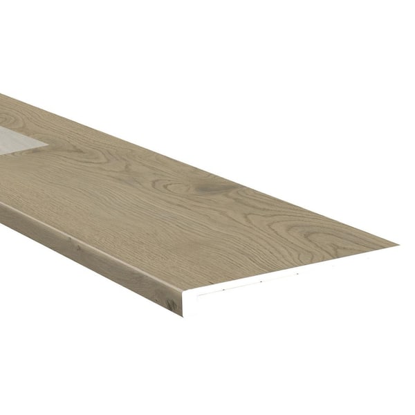 MSI Winter Park 1.25 in. T x 12 in. W x 47.2 in. L Luxury Vinyl Stair Tread Eased Edge (2 Pieces/case)