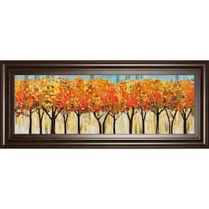 "Avenue" By Mark Chandon Framed Print Abstract Wall Art 42 in. x 18 in.