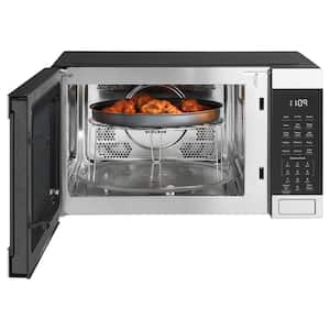 20.6 in. W 1 cu. ft. Countertop Microwave in Stainless Steel Convection with Air Fry 1050-Watt