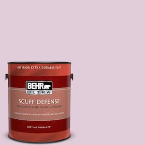 1 gal. #M110-2 Cassia Buds Extra Durable Flat Interior Paint & Primer