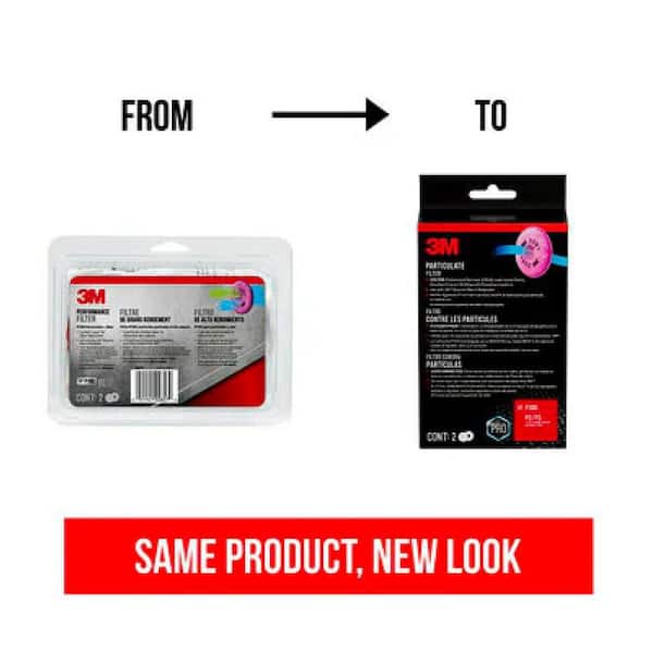 P100 Particulate Filters (2-Pair)