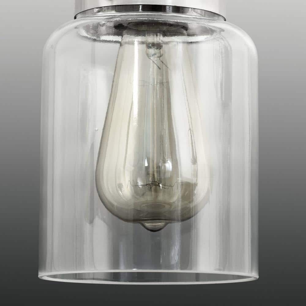 Calhoun Brushed Nickel 8.63" Dimmable Bath Vanity Light