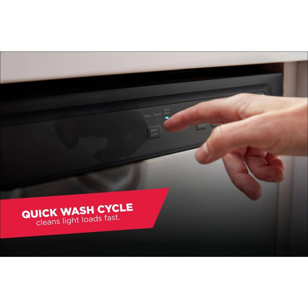 Amana Stainless Steel Built-In Dishwasher with Front Control