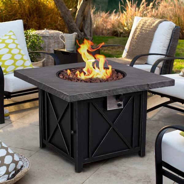 Deswan Auxence 34 5 In X 24, Blue Rhino Fire Pit Replacement Parts