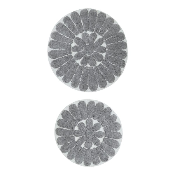 Chesapeake Merchandising Bursting Flower 30-in x 30-in Cotton Bath Rug Chesapeake Merchandising Bursting Flower 30-in x 30-in Cotton Bath Rug