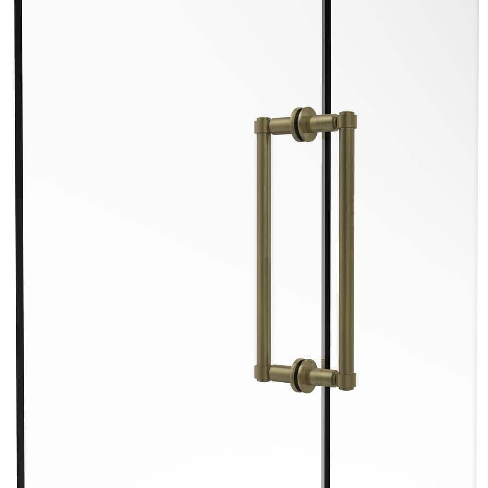 Allied Brass Contemporary 12 in. BacktoBack Shower Door Pull in