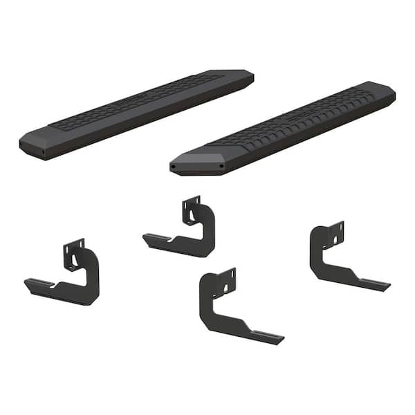 Aries AdvantEDGE Black Aluminum 53-Inch Truck Running Boards, Select Ford F-150