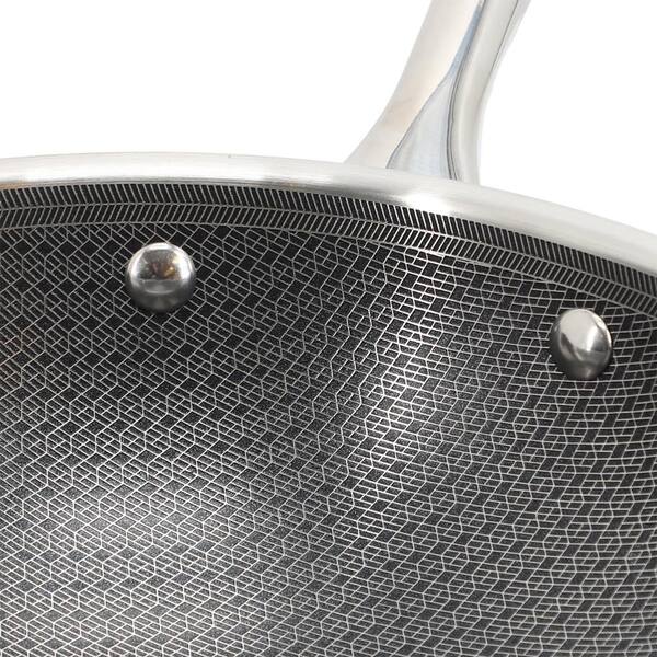 Oster Modessa 8 in. Nonstick Triply Stainless Steel Frying