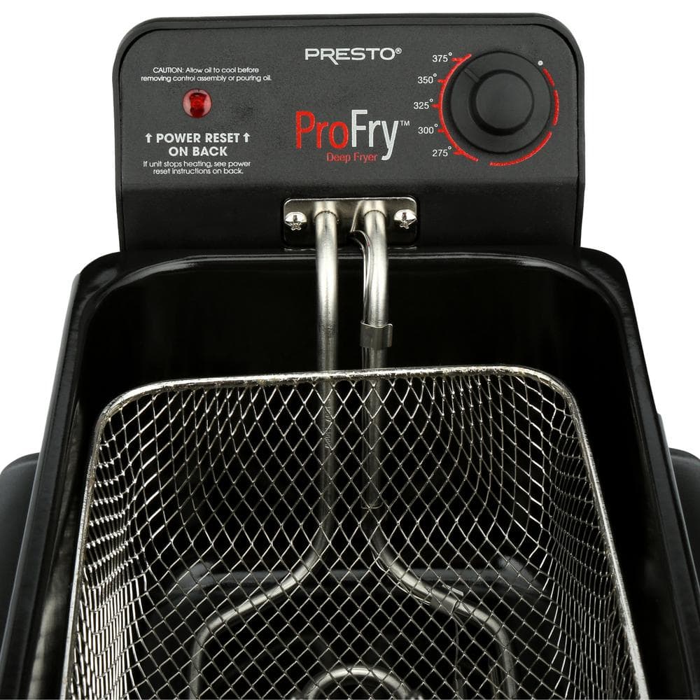 Stainless Steel Electric Deep Fryer with Immersion Element