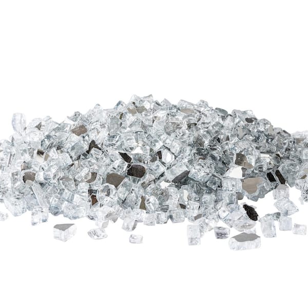 Fire Sense Crystal Clear Reflective Fire Glass