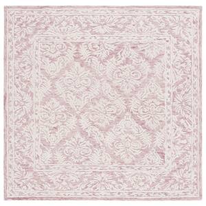 SAFAVIEH Metro Pink/Ivory 4 ft. x 6 ft. High-Low Floral Area Rug ...