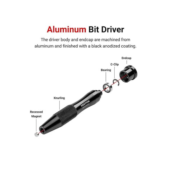 TEKTON 4 mm Magnetic Bit Driver DBA20000 - The Home Depot