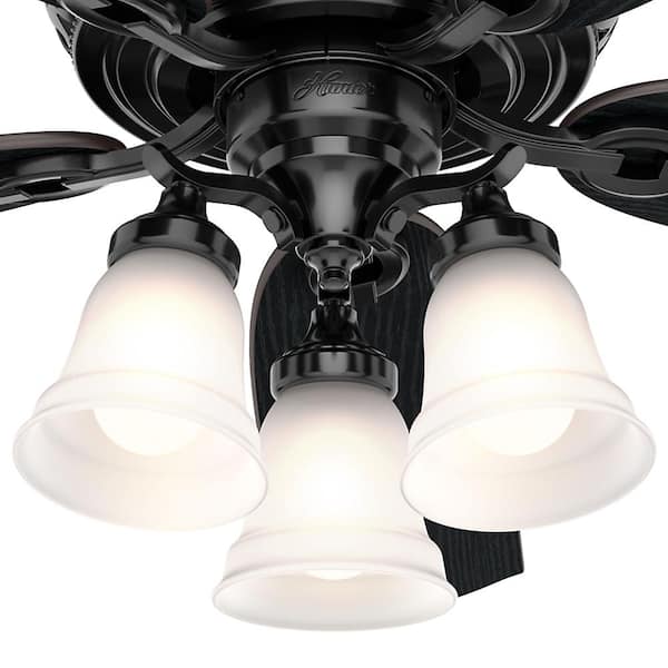 まんけん Hunter 59545 Promenade Modern Gloss Black LED 54