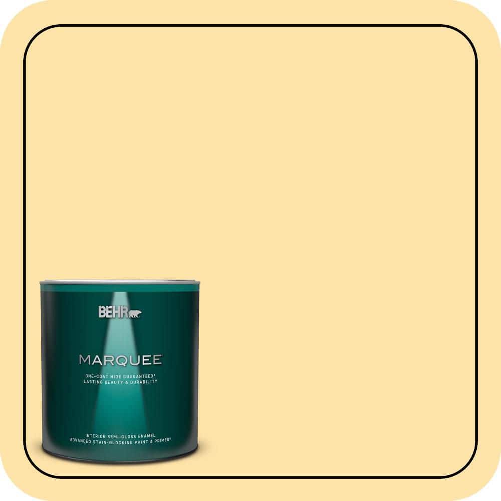 1 qt. #P270-3 Sunflower Seed Semi-Gloss Enamel Interior Paint & Primer price history on PriceWatchPro