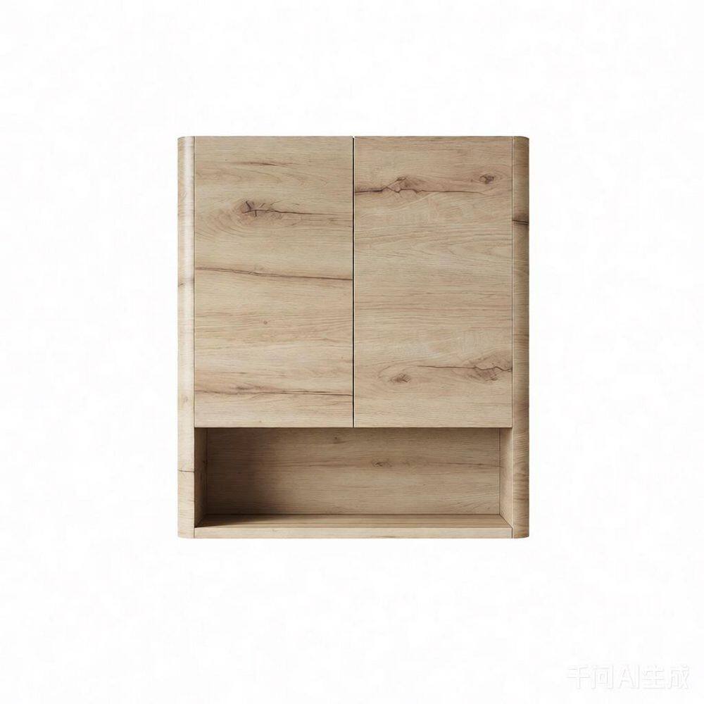 26 in. W x 30 in. H Rectangular Surface Mount White Oak Woodgrain Finish Bathroom Medicine Cabinet without Mirror price history on PriceWatchPro