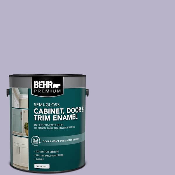 BEHR PREMIUM 1 gal. #S570-3 Bohemianism Semi-Gloss Enamel Interior/Exterior Cabinet, Door & Trim Paint