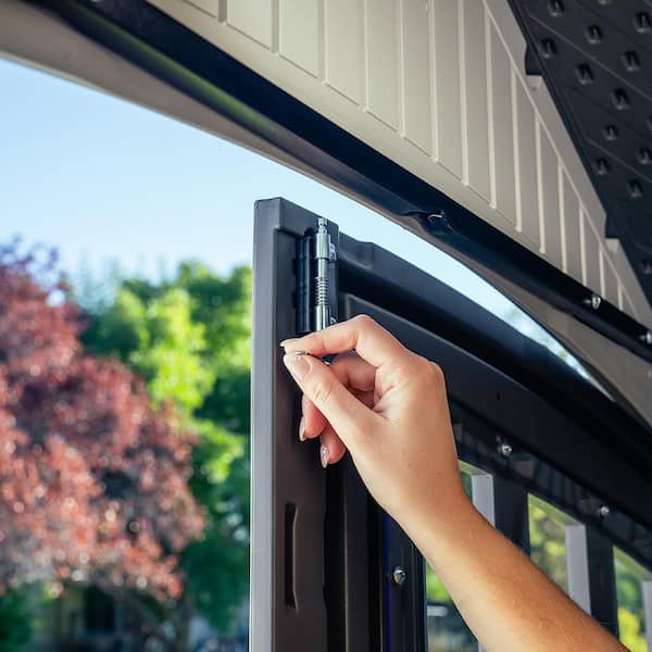 Lifetime 10 ft. W x 8 ft. D Resin Side Entry Outdoor Storage Shed