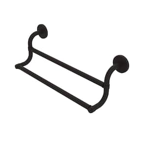 Remi Collection 18 in. Wall Mounted Double Towel Bar in Oil Rubbed Bronze