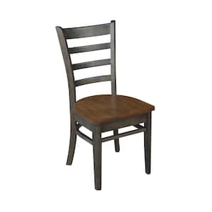 Emily Hickory/Coal Dining Chair (Set of 2)