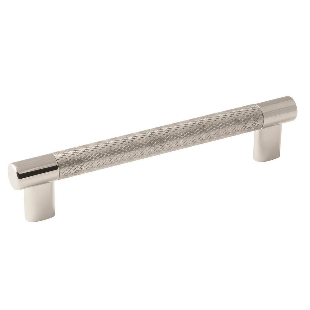 Esquire 6-5/16 in. (160mm) Modern Polished Nickel/Stainless Steel Bar Cabin