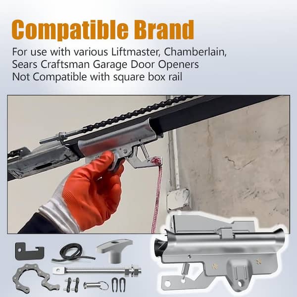 o*o様 ロードライクドギラゴン＋周辺パーツ Helhom 41A3489 Silver Garage Door Opener Carriage, Complete Chain