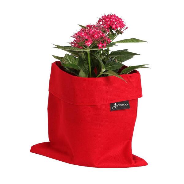 Greenbo 8 in. x 10 in. Red Water and Stain Resistant Fabric Fiorina Planter Case (2 pack)