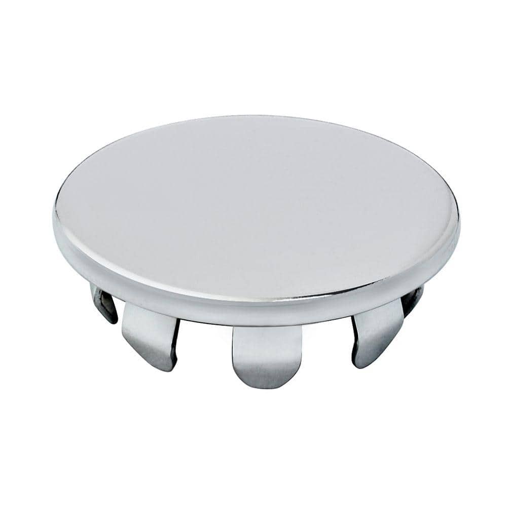 Index Button for Handle, Polished Chrome