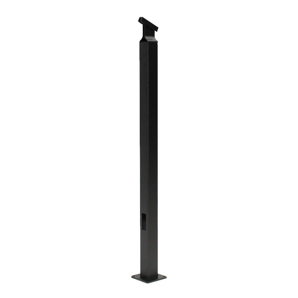 Vista Railing Systems Inc Vista 36 in. H x 2 in. W Black Aluminum Mid ...