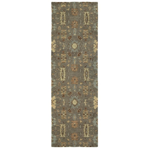 Amaranta Mushroom 3 ft. x 8 ft. Runner Rug