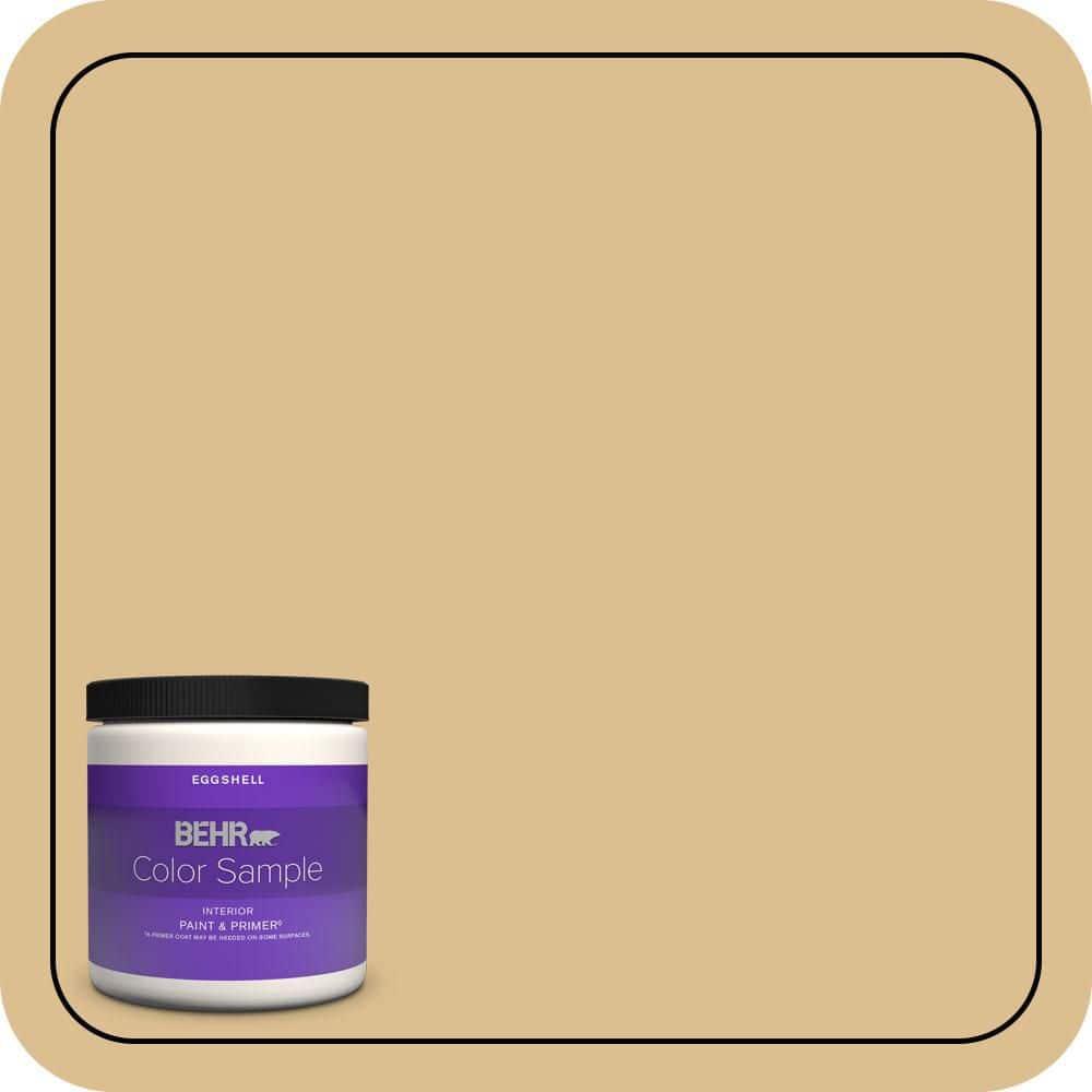 8 oz. #340F-4 Expedition Khaki Eggshell Enamel Interior Paint & Primer Color Sample price history on PriceWatchPro