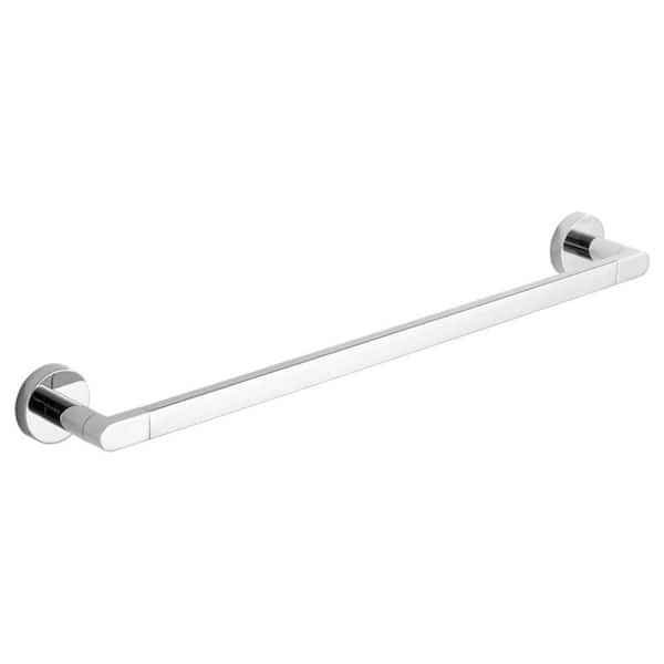 Nameeks General Hotel 23.1 in. Wall Mounted Towel Bar in Chrome