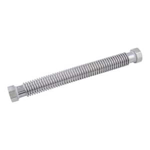 1-1/2 in. x 1-1/2 in. x 18 in. Corrugated Stainless Steel Water Heater Connector