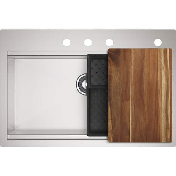 Spectrum Wright Small Chrome Kitchen Sink Mat A92370 - The Home Depot