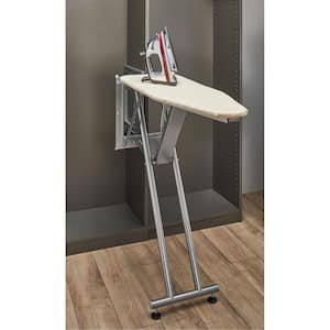 Gray Non-Electric Metal Wall Mounted Swivel Ironing Board