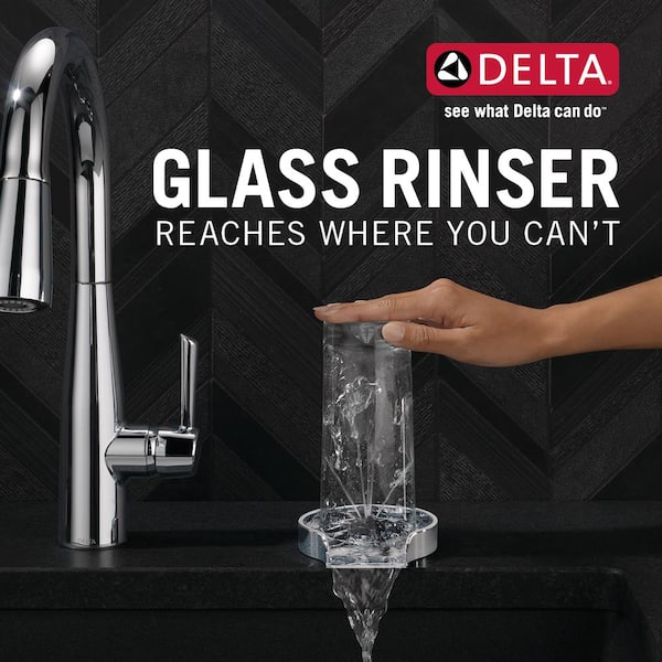 Glass Rinser Glass Washer for Kitchen Sink , Bottle Washer, Cup Cleaner for  Bar, Faucet Sink Attachment - 9/16 