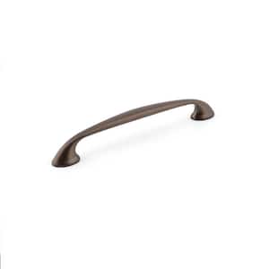Montreal Collection 6 5/16 in. (160 mm) Honey Bronze Transitional Curved Cabinet Arch Pull
