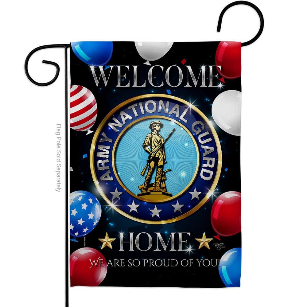 Breeze Decor 13 In X 18 5 In Welcome Home Army National Guard Garden   Breeze Decor Garden Flags Hdg108631 Bo 64 1000 