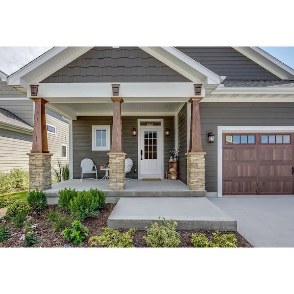 36 in. x 80 in. 12 Lite Primed Steel Prehung Left-Hand Outswing Front Door