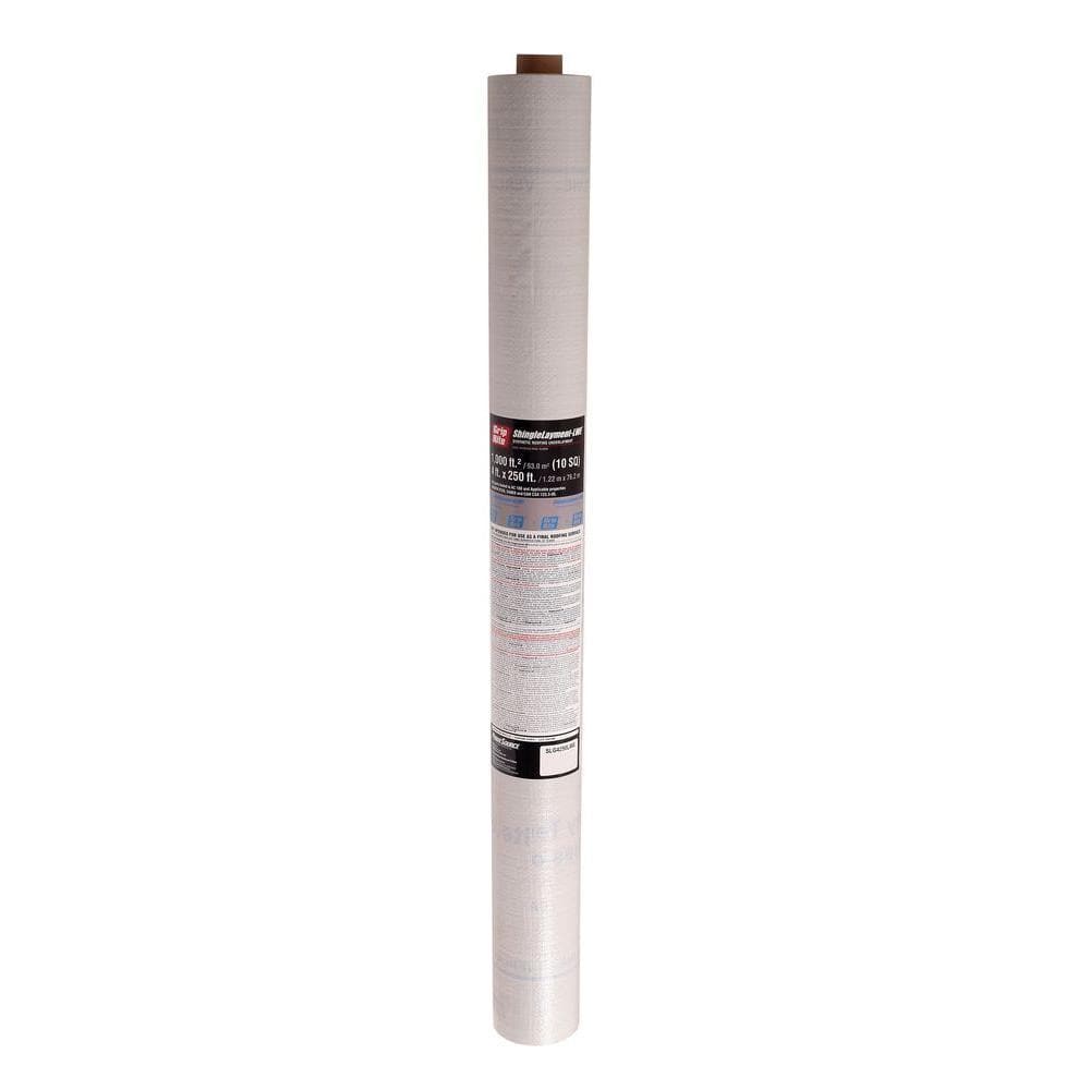 48 in. x 250 ft. (1000 sq. ft.) Synthetic Roofing Underlayment price history on PriceWatchPro