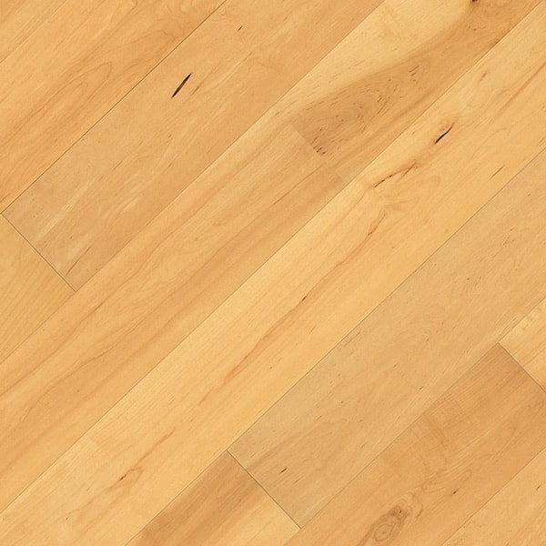Take Home Sample - Virgin River Maple Smooth Engineered Waterproof Wide Plank Hardwood Flooring