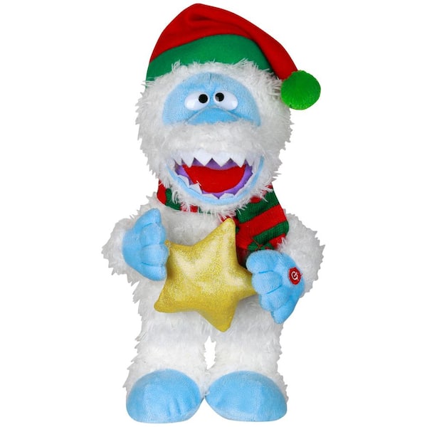 Unbranded 11.81 in. Animated Small Side Stepper Bumble Holding Star