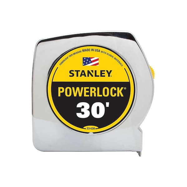 Stanley 33-430 Powerlock 30-Foot-by-1-Inch Measuring Tape 