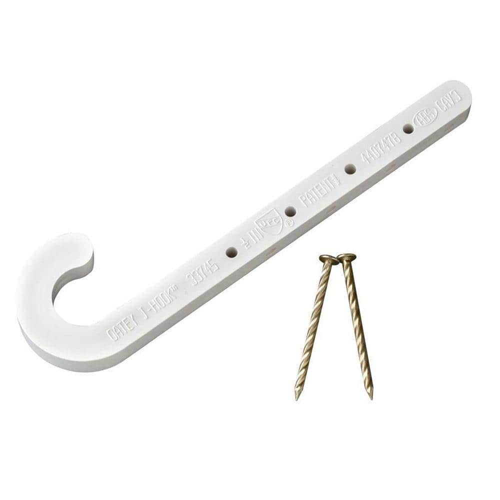 Oatey 1/2 in. PVC JHook Pipe Hanger 33764 The Home Depot