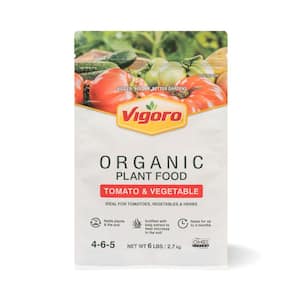 6 lbs. Organic Tomato and Vegetable Plant Food, OMRI Listed, 4-6-5